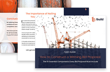 how to construct a winning bid proposal guide